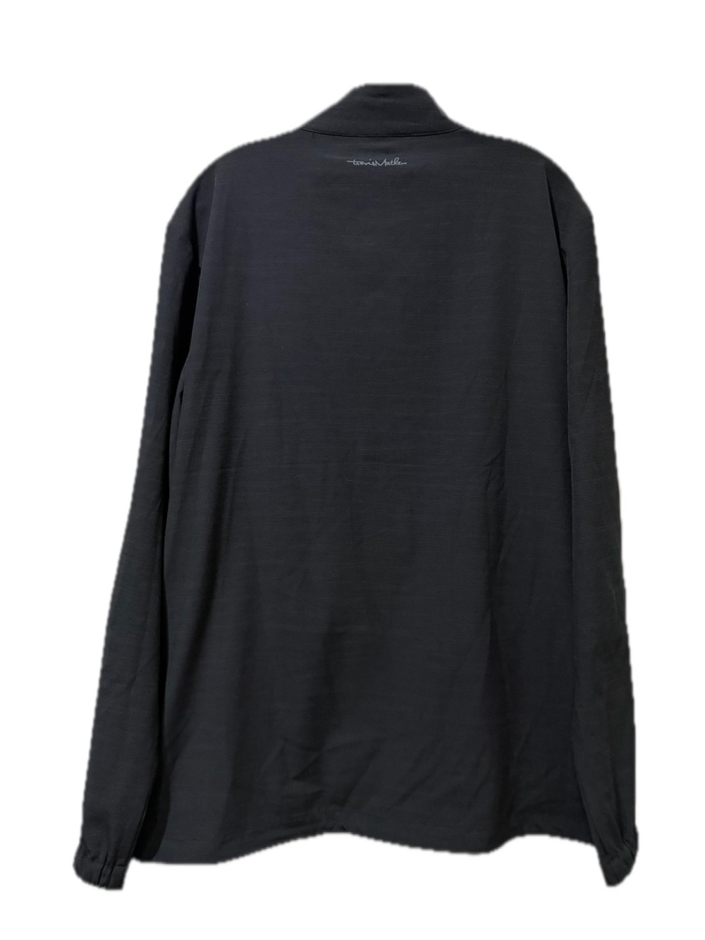 Travis Mathew XL Black Surfside Full Zip Long Sleeve Lightweight Jacket C - Picture 2 of 6